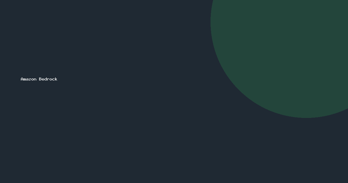 Amazon Bedrock logo