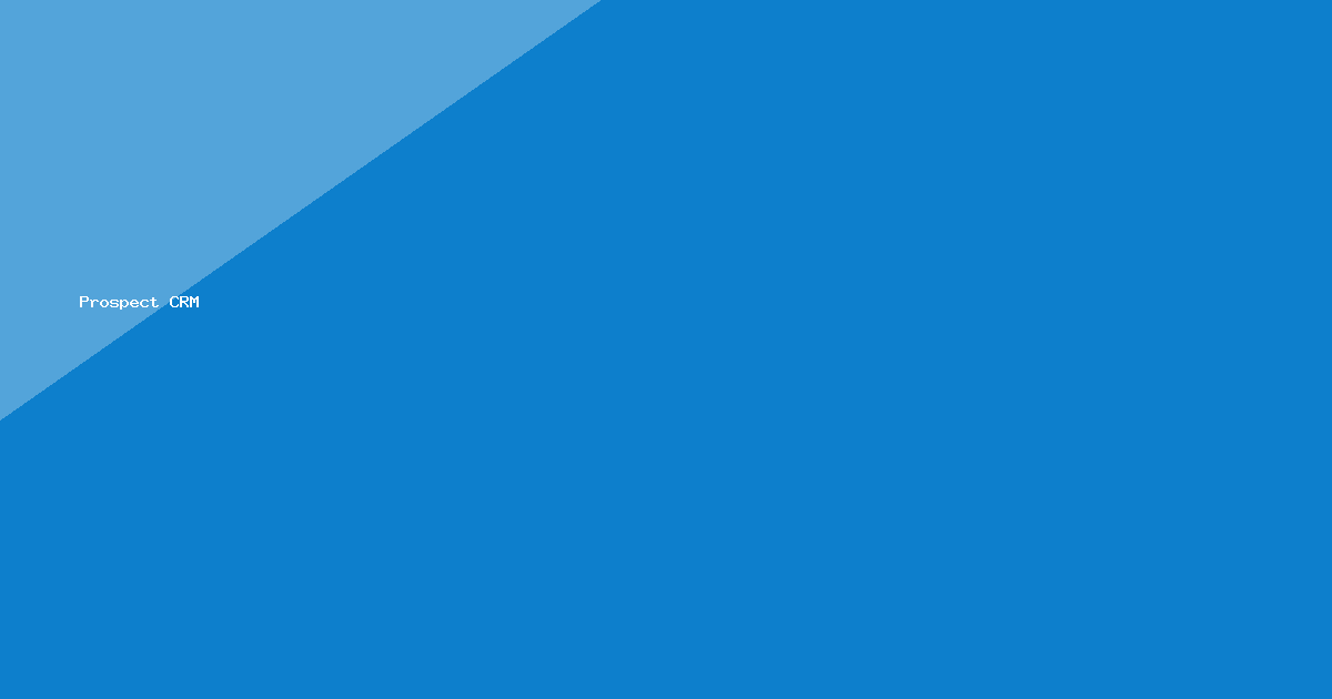 Prospect CRM logo